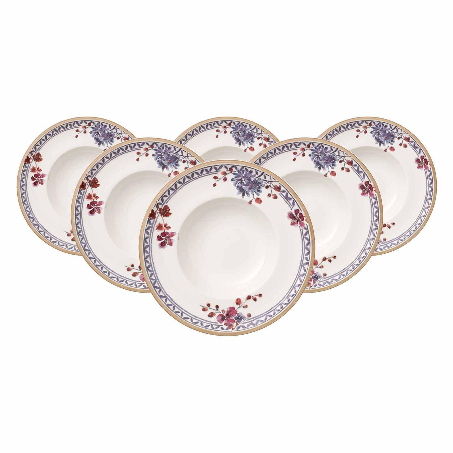 

Суповая тарелка Villeroy & Boch, 25,5 см, многоцветный