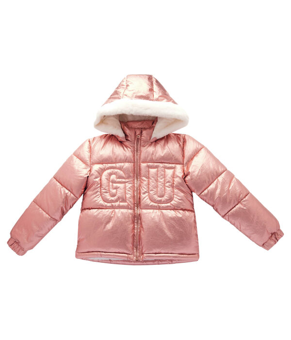 

Куртка детская Guess Regular Fit с капюшоном, розовый