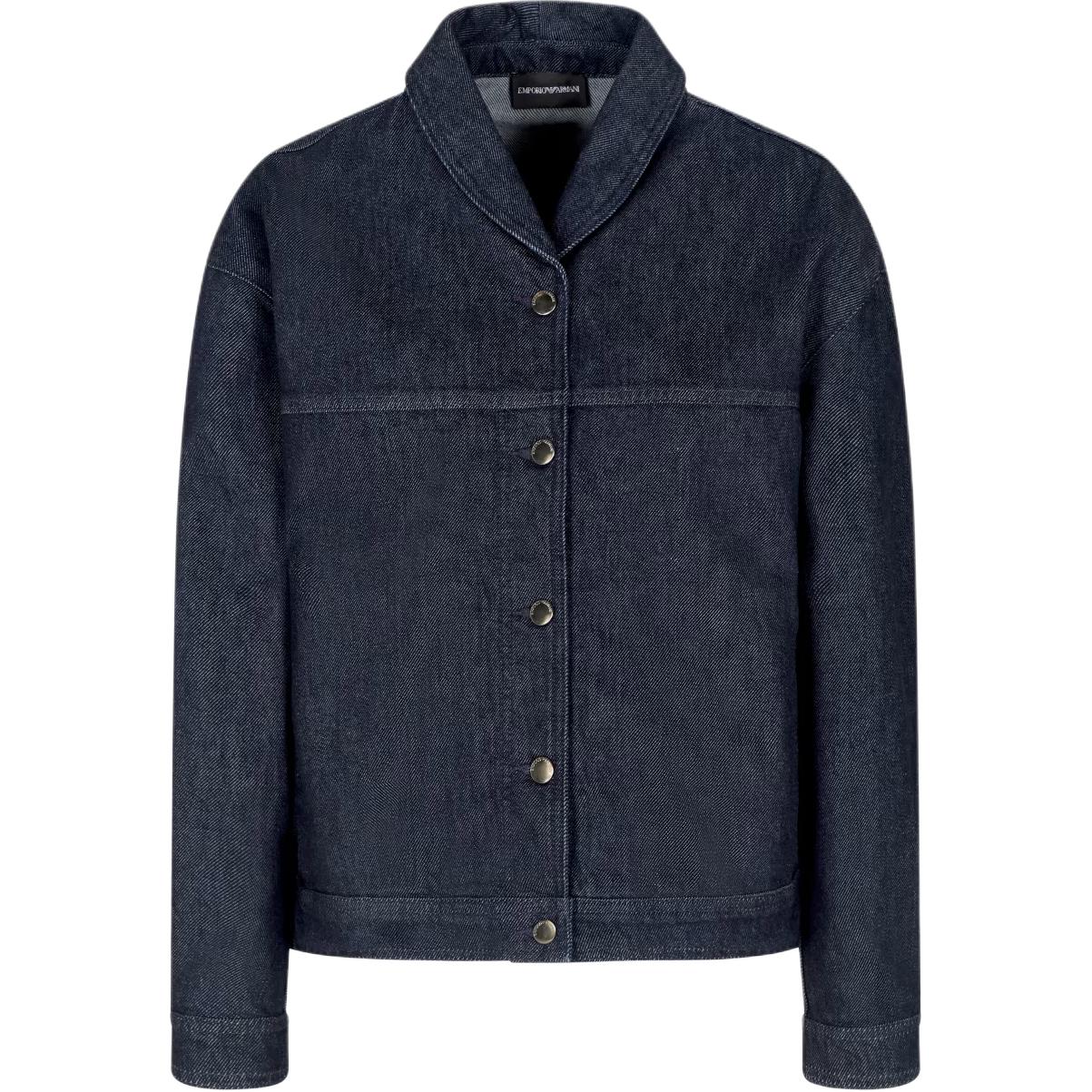 

Джинсовая куртка 11,5 унций EMPORIO ARMANI, синий