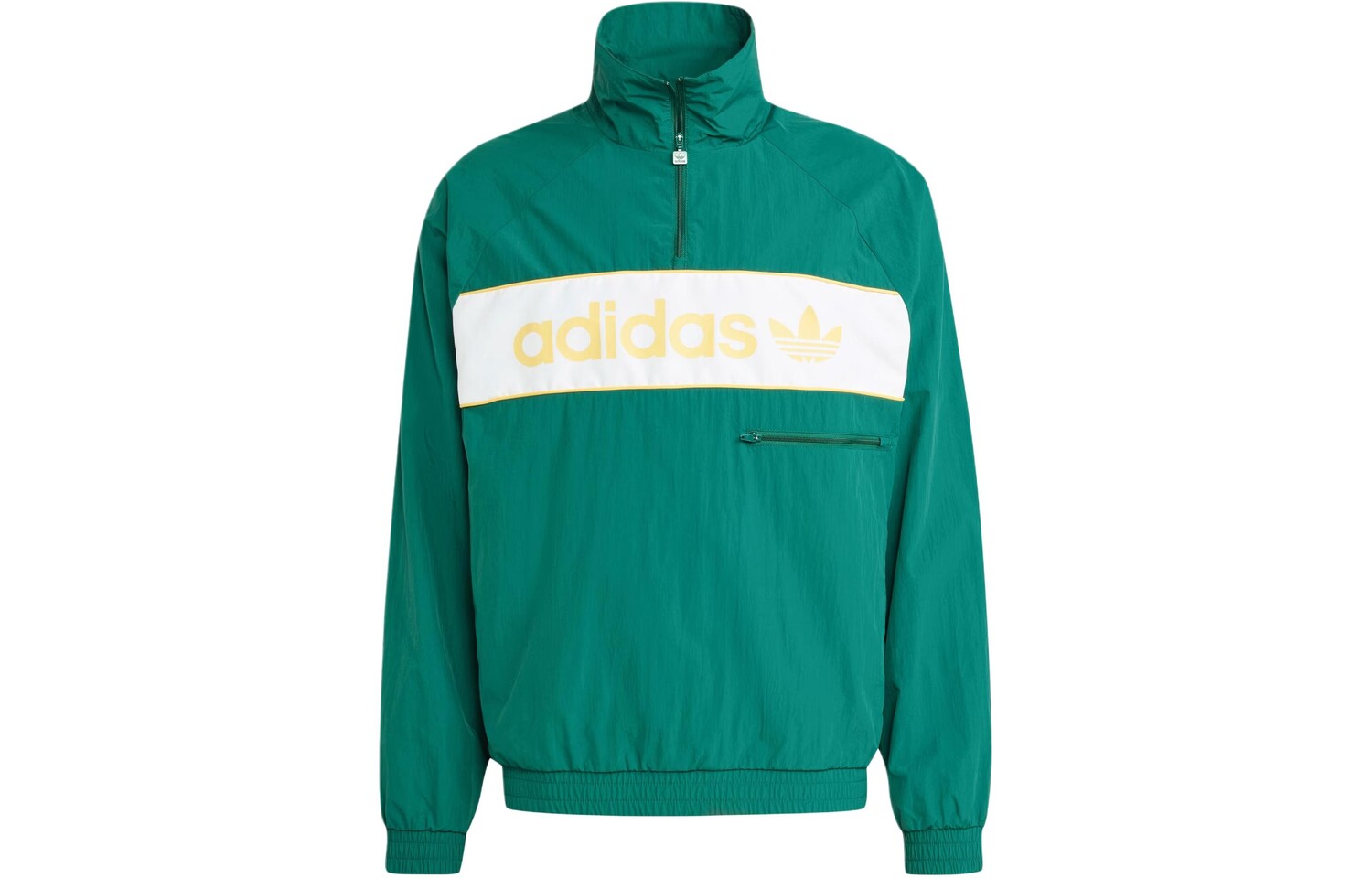 

Ветровка с контрастными вставками Adidas Adidas Originals, зеленый