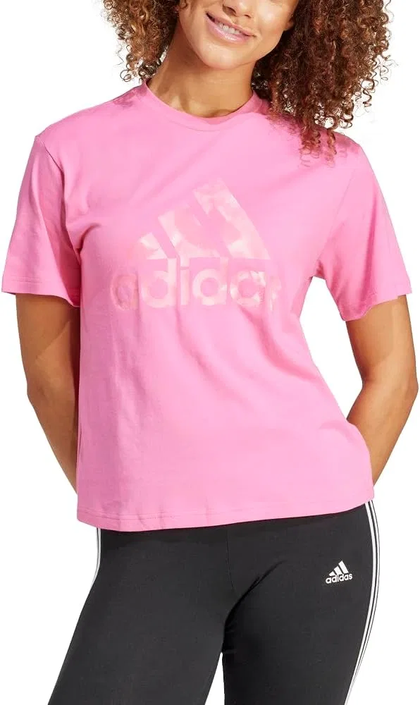 Футболка женская adidas Pulse Magenta — фото 3