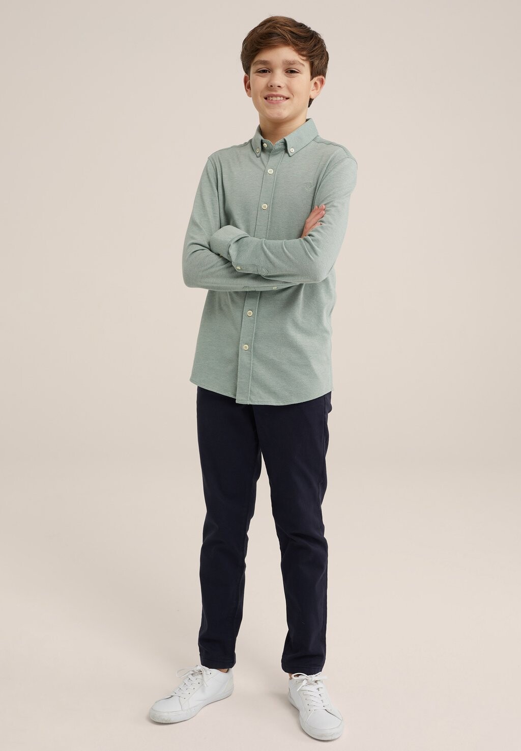 

Рубашка WE Fashion, цвет green
