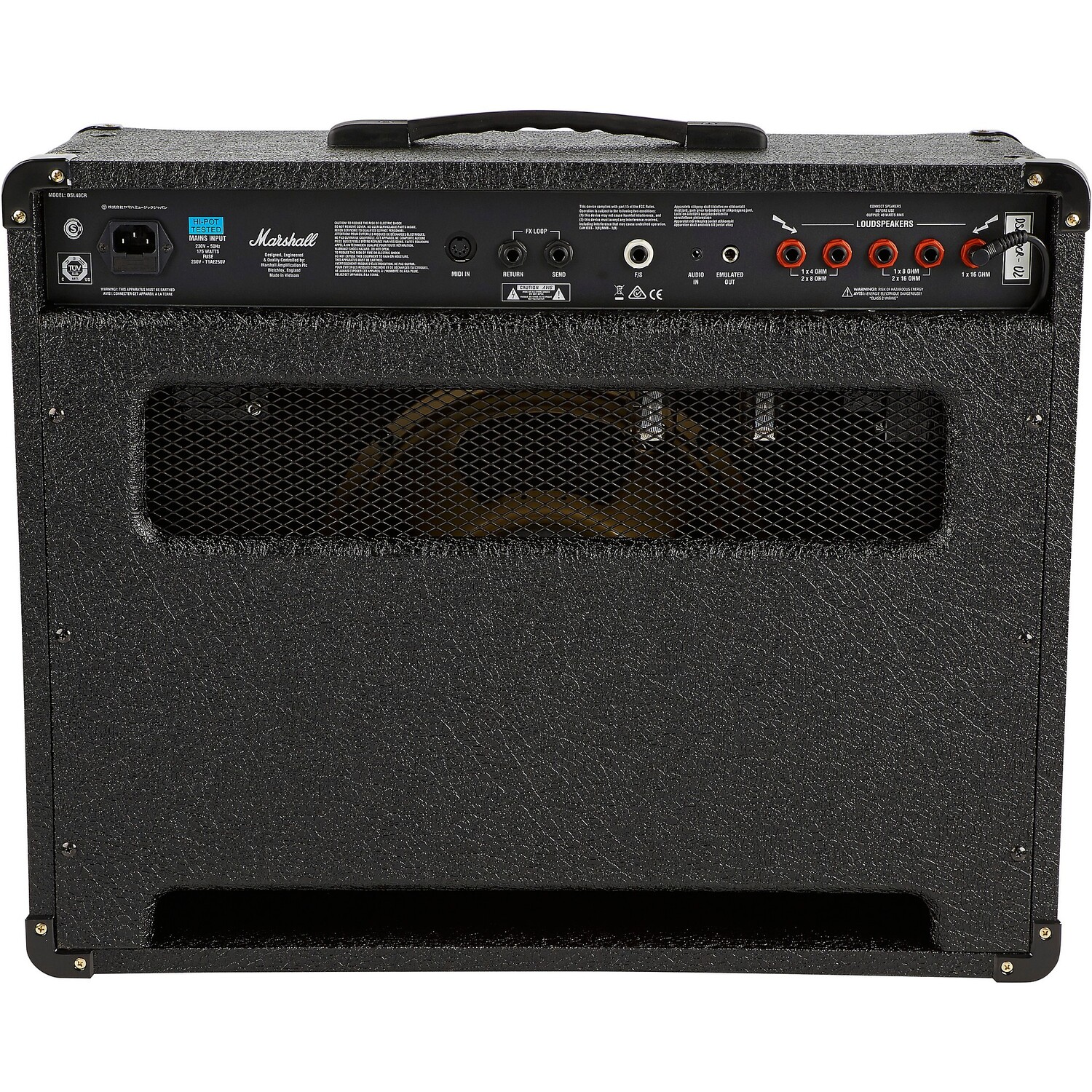 

Ламповый гитарный комбо Marshall DSL40CR 40 Вт 1x12