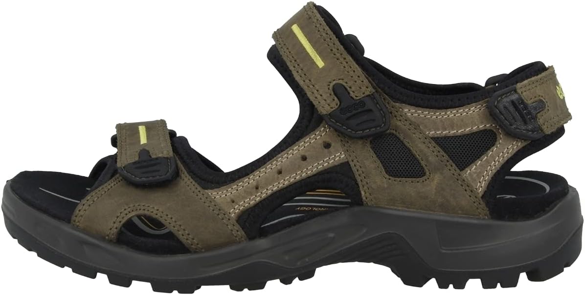 

Мужские сандалии Ecco Yucatan Offroad из нубука цвета мокко