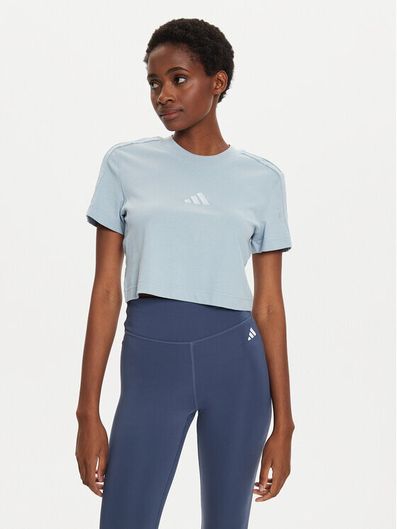 

Футболка узкого кроя Adidas, синий