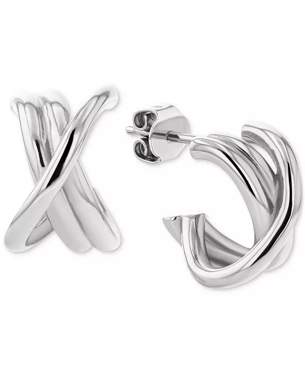 

Серьги-Гвоздики с морским узлом Tommy Hilfiger, silver