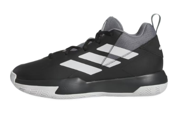 

Кроссовки для баскетбола Cross Em Up Kids GS Low-top Black/White Adidas, черный/белый