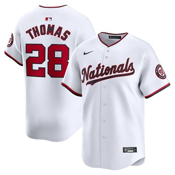 

Мужская футболка Lane Thomas Washington Nationals Home Limited Nike