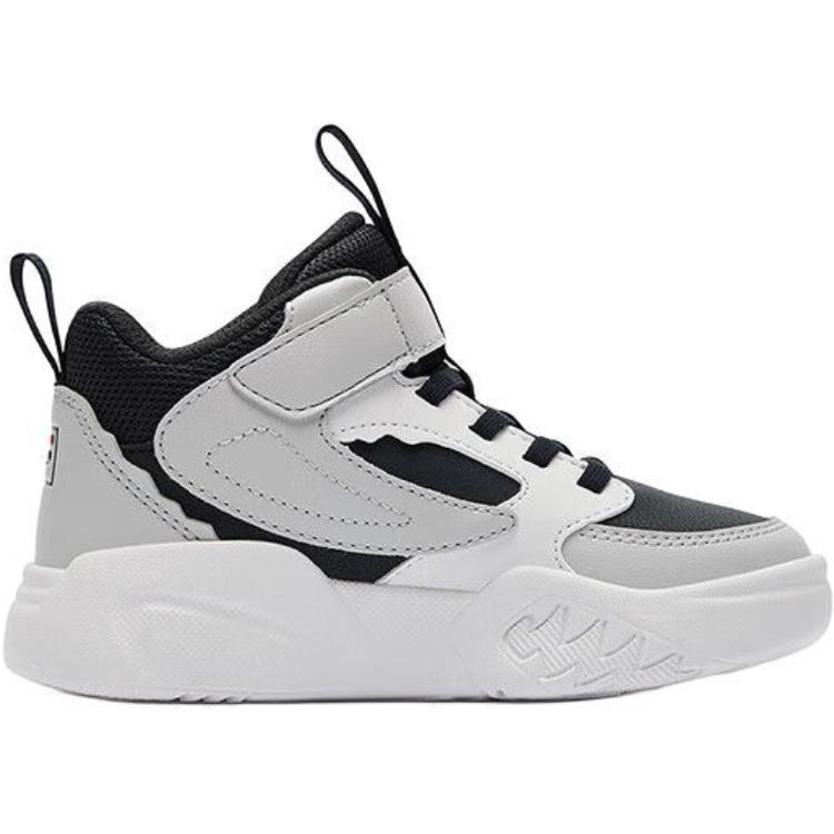 FILA KIDS Непромокаемые высокие детские скейтерские кроссовки Blue Gray Kids' — фото 3