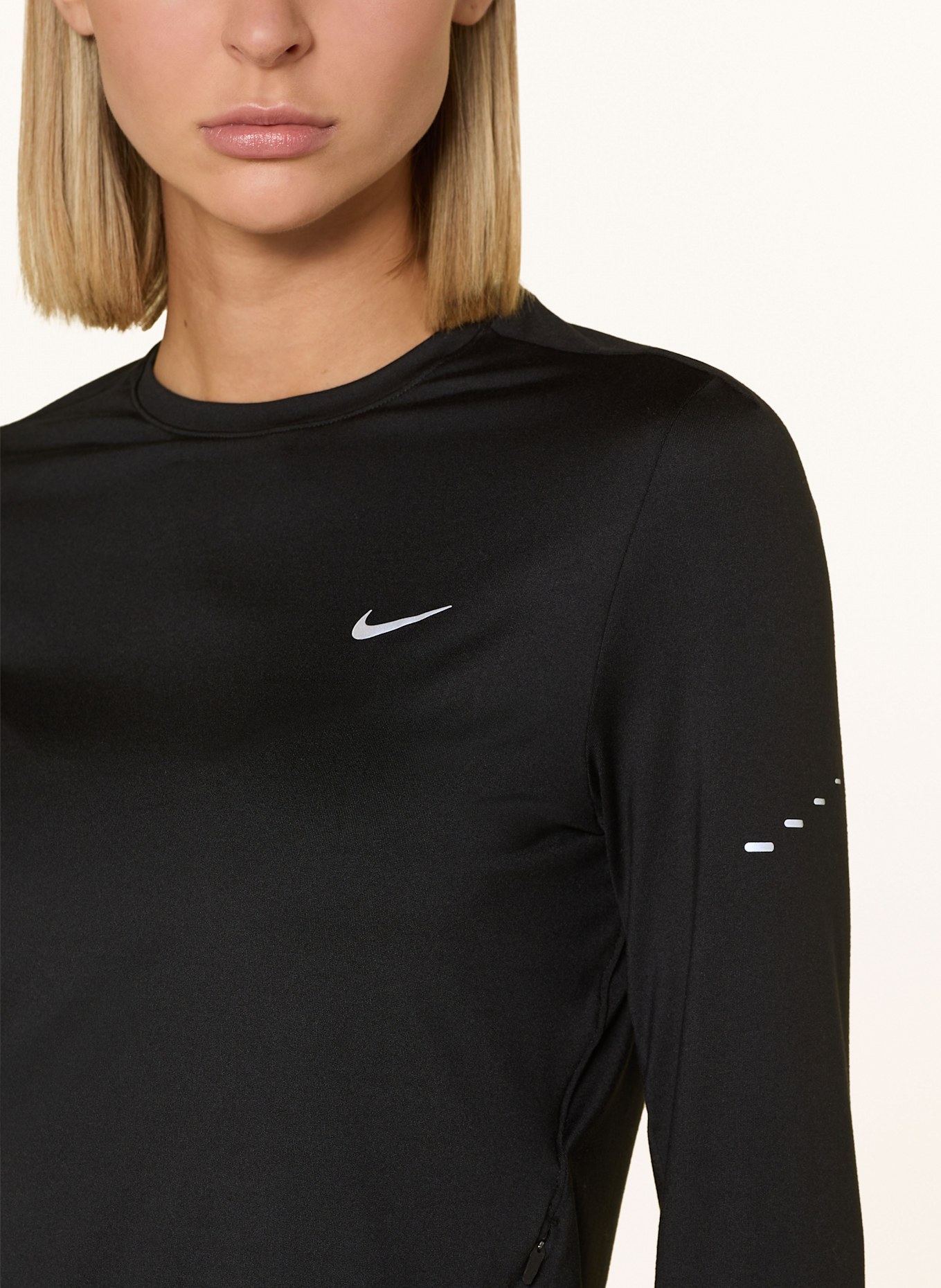 Рубашка для бега Swift Nike, черный — фото 4