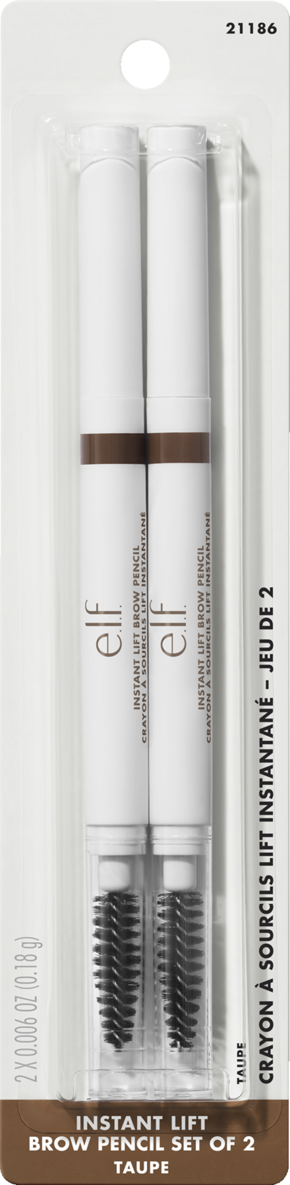 

Карандаш для бровей e.l.f. Cosmetics Instant Lift Brow Pencil Set Taupe