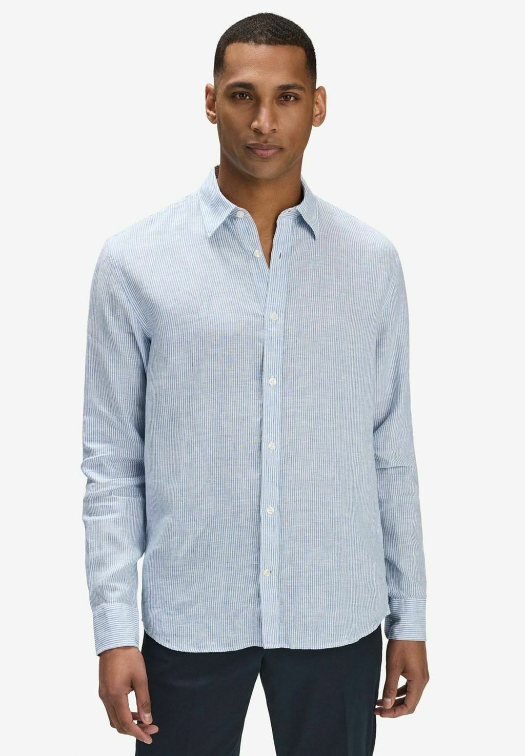 

Рубашка STRIPED CASUAL COSTAS John Henric, синий