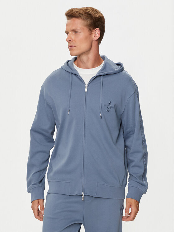 

Толстовка regular fit Armani Exchange, синий