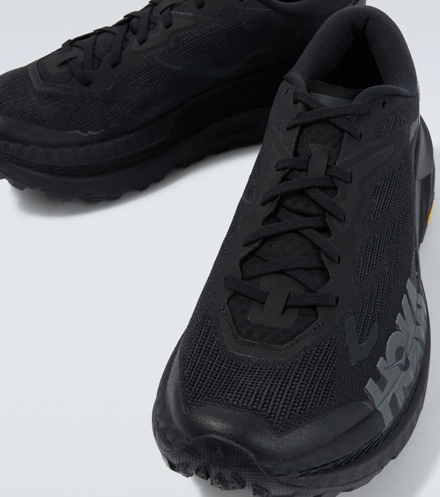Кроссовки для трейлраннинга Mafate X Hoka One One, черный — фото 3