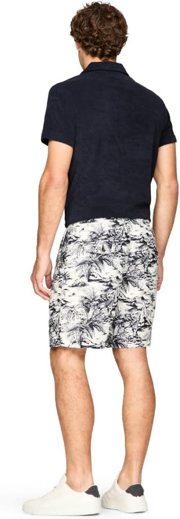 Мужские летние льняные шорты Tommy Hilfiger 7 дюймов, Desert Sky — фото 3