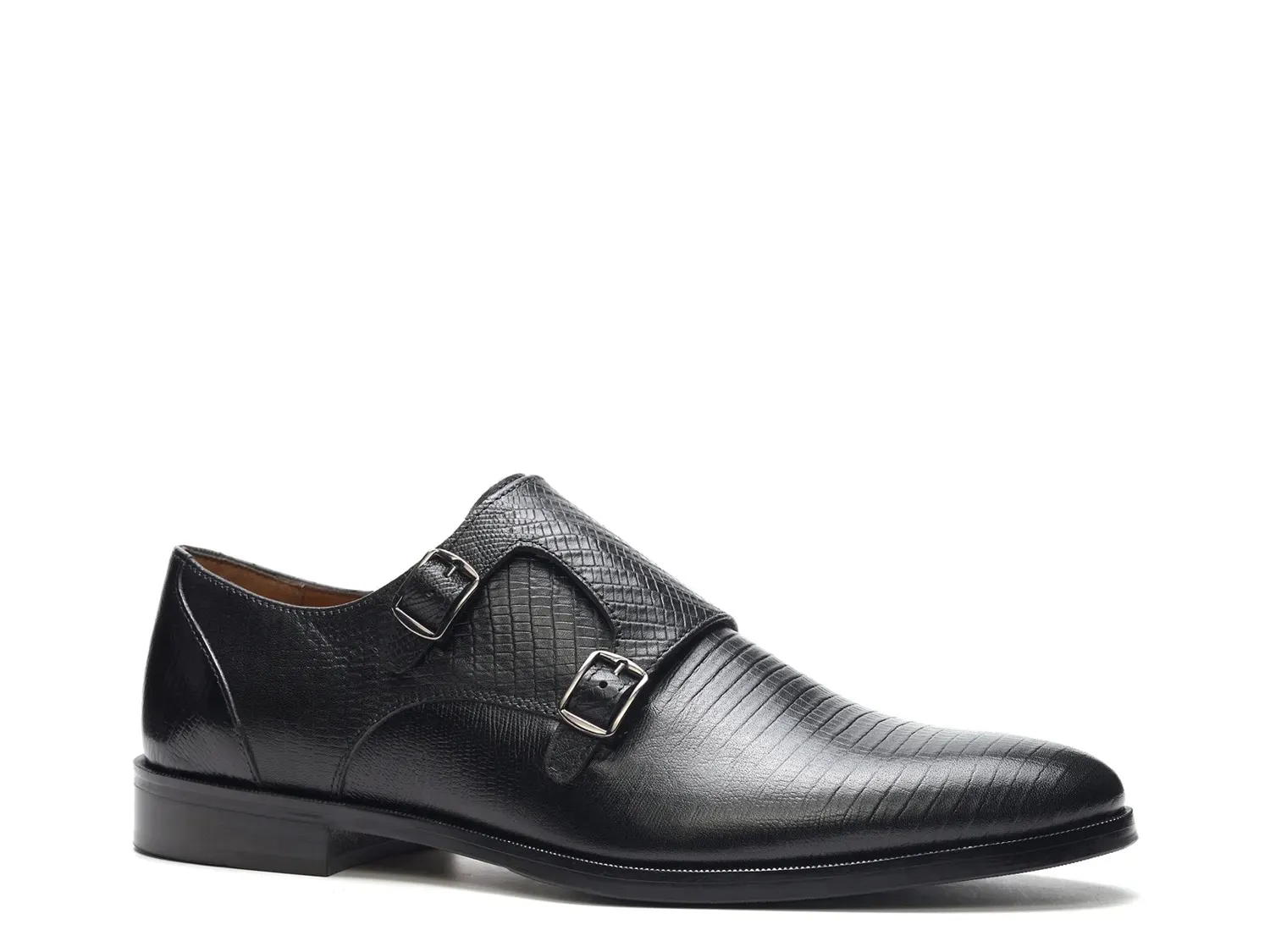 Туфли-слипоны Carlos by Carlos Santana Jack Monk Strap, черные