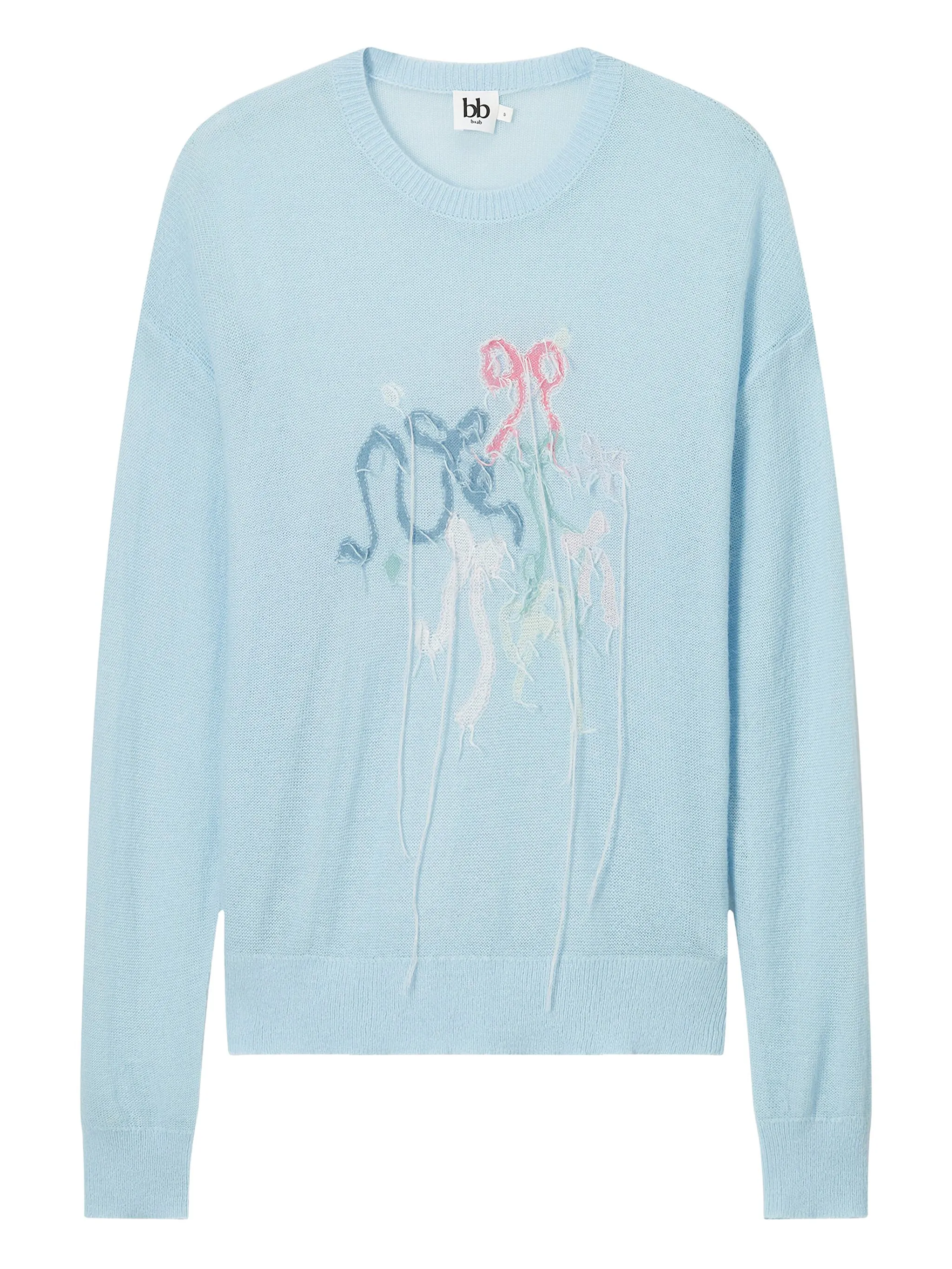 

Свитер с бахромой B+Ab, синий