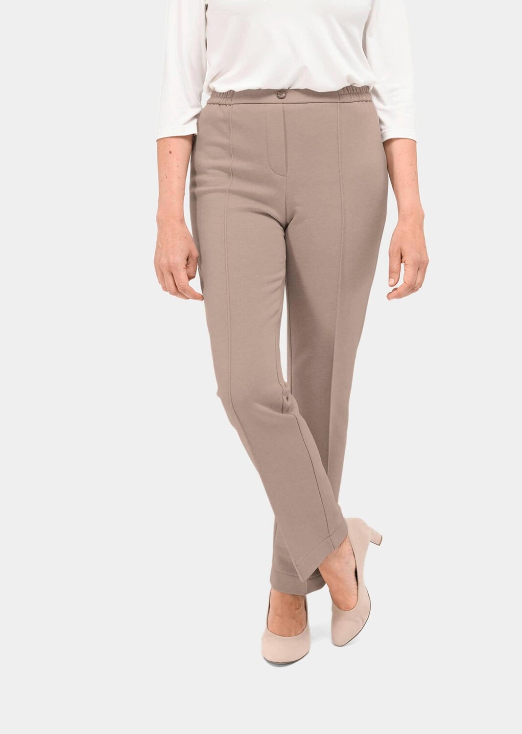 

Брюки GOLDNER Thermo Jersey MARTHA, бежевый