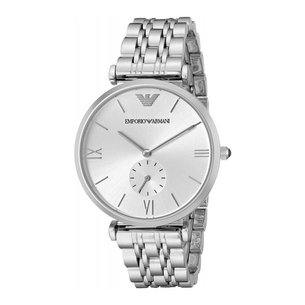 

Часы из серебристой стали Armani