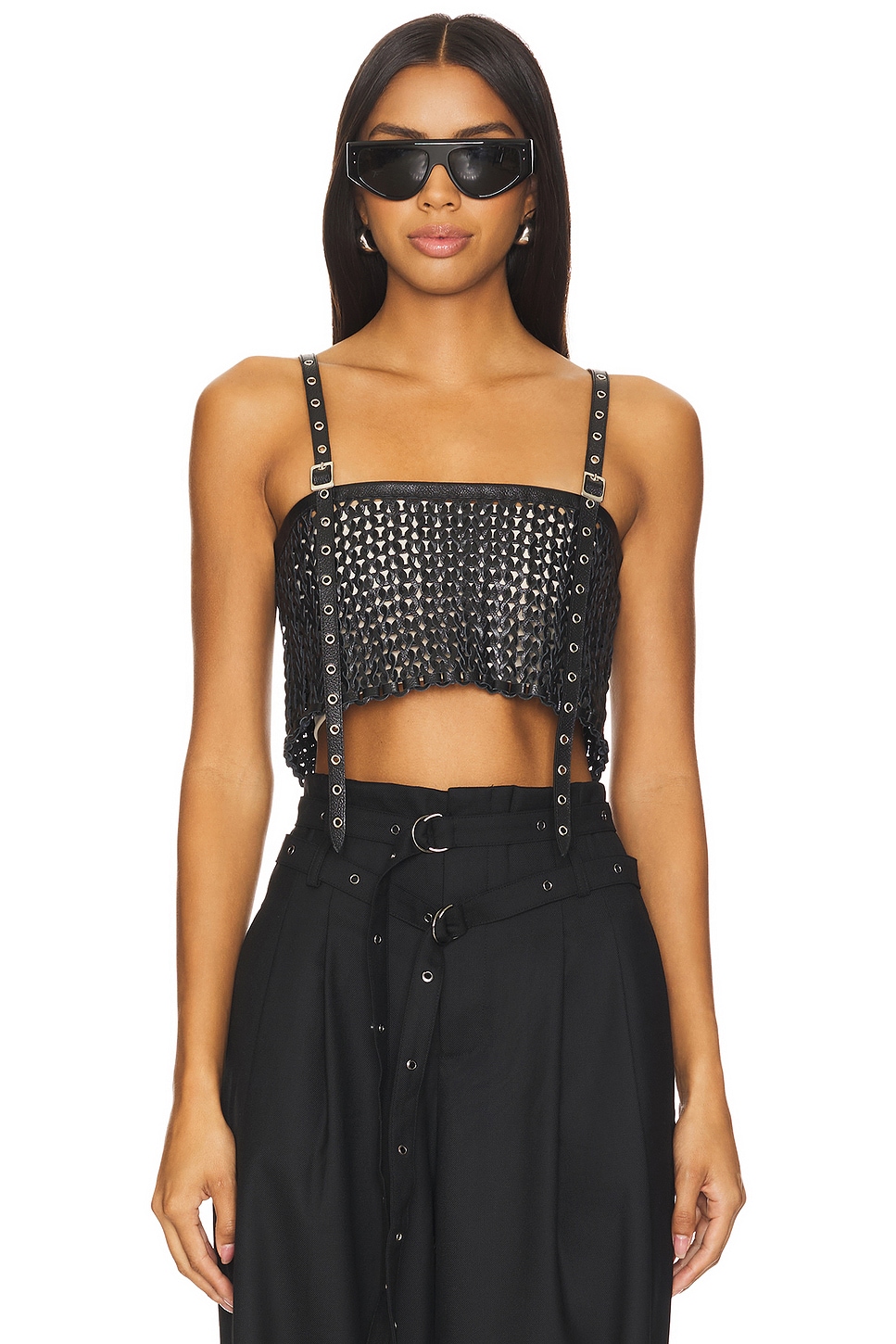 

Обрезанный топ Karter от Nonchalant Label, black