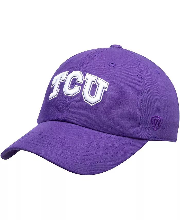 

Мужская фиолетовая кепка TCU Horned Frogs Primary Logo Staple Adjustable Hat Top of the World