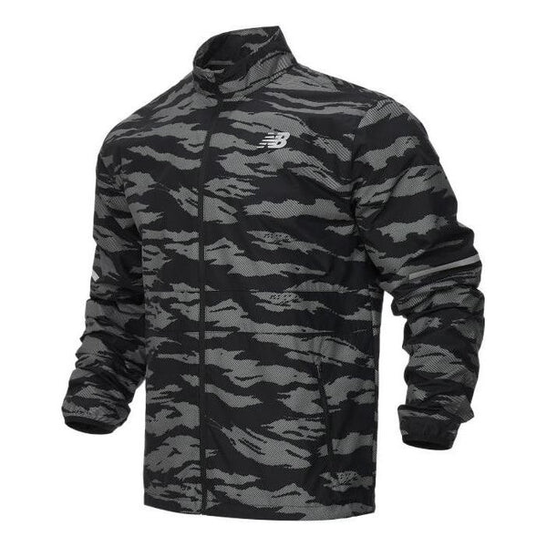 

Куртка men's camouflage sports woven jacket camouflage New Balance, камуфляж