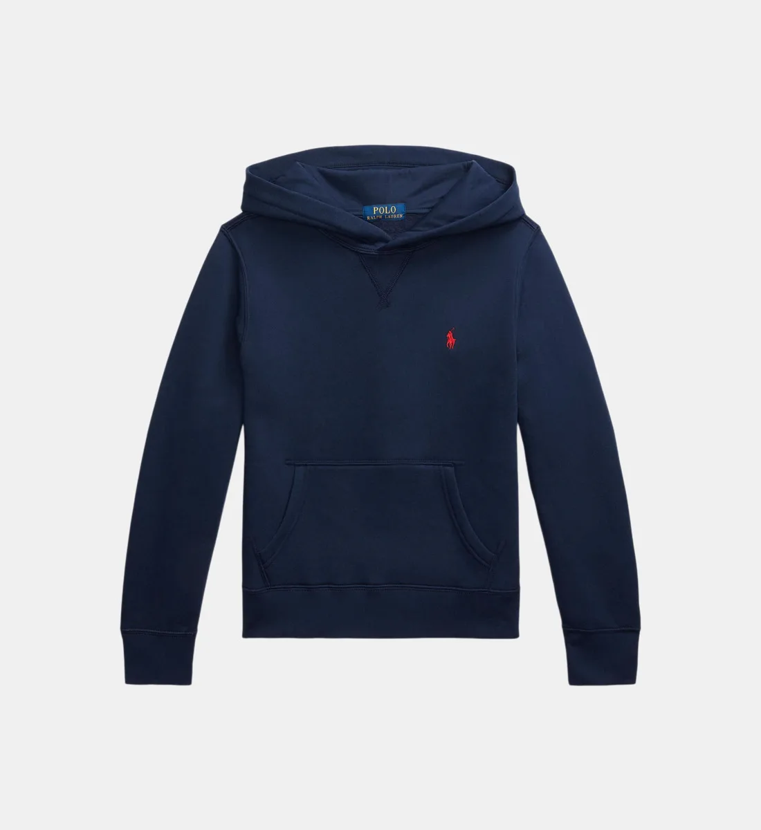 Худи Polo с лошадкой из хлопка POLO RALPH LAUREN, синий