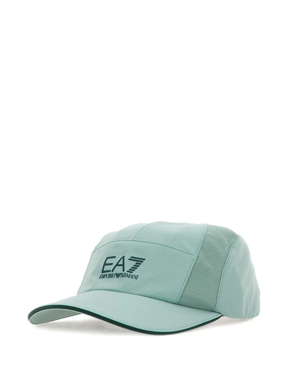 

Бейсболка со вставками и логотипом Ea7 Emporio Armani, синий