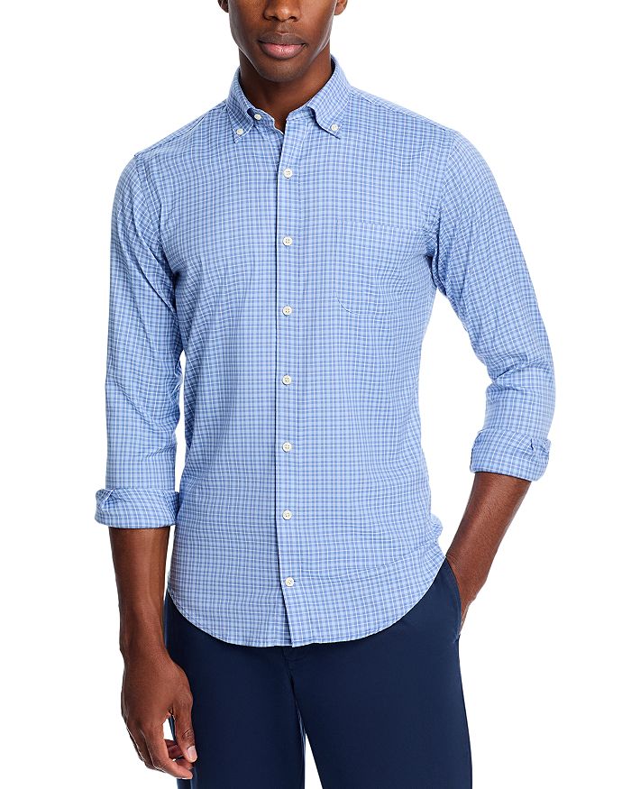 

Рубашка Caspian Regular Fit Peter Millar, синий