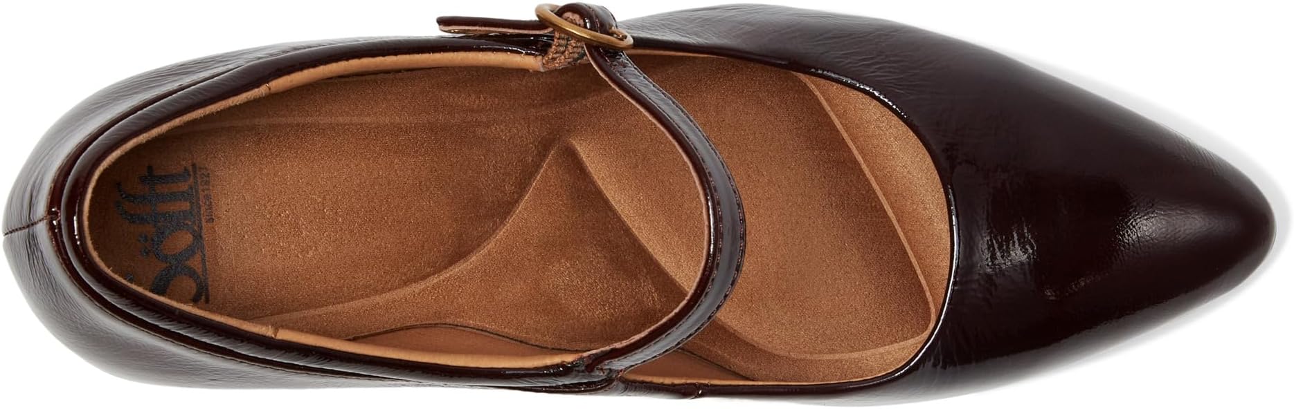 Туфли Sofft Sienna, Cognac Patent — фото 2