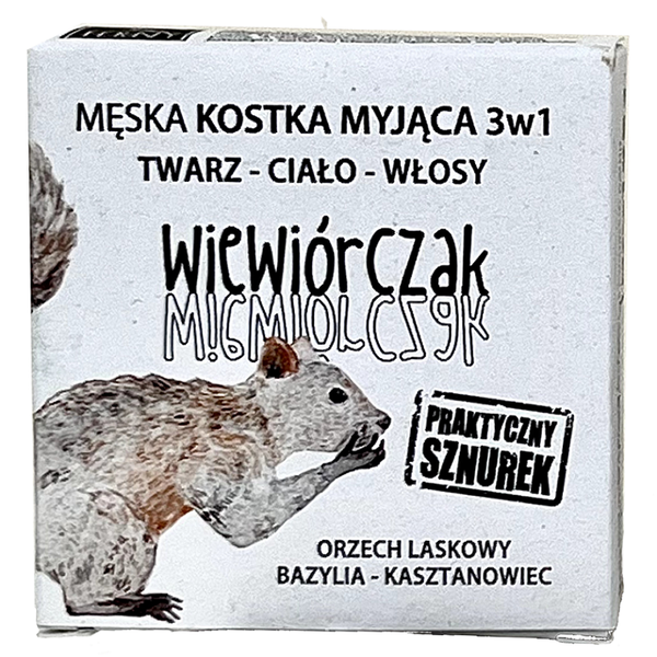 

Мужское очищающее мыло 3 в 1 с белкой, 105 г Ferny