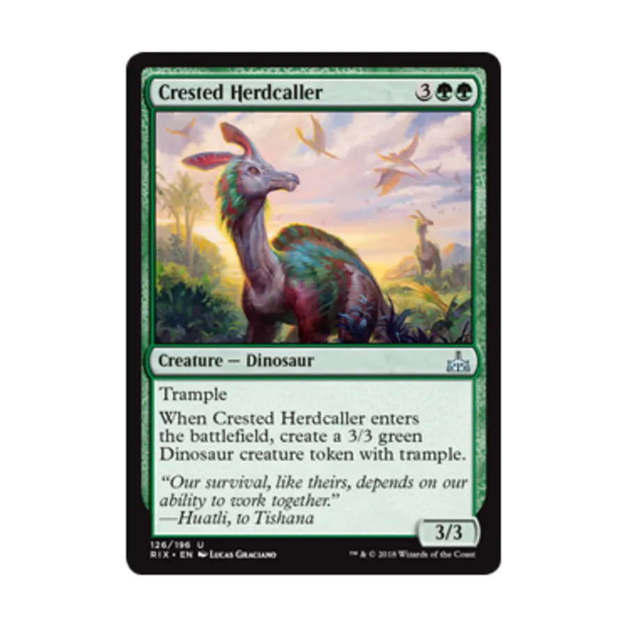 

CCG Хохлатый призыватель стад (U), MTG - Rivals of Ixalan