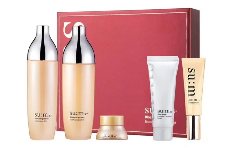 SU:M37° SU M37° Breathing Garden увлажняющий набор для ухода за кожей, 5 предметов, Garden New Edition Set Essence 40ml