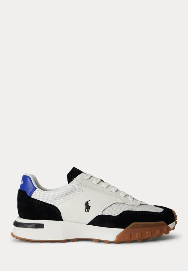 Кроссовки eldridge с замшевыми вставками Polo Ralph Lauren, Deckwash White/Black/Royal