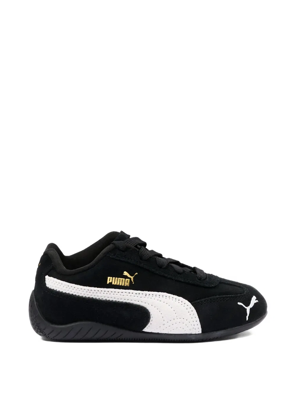 Кроссовки на шнуровке с логотипом Puma Kids, черный — фото 2