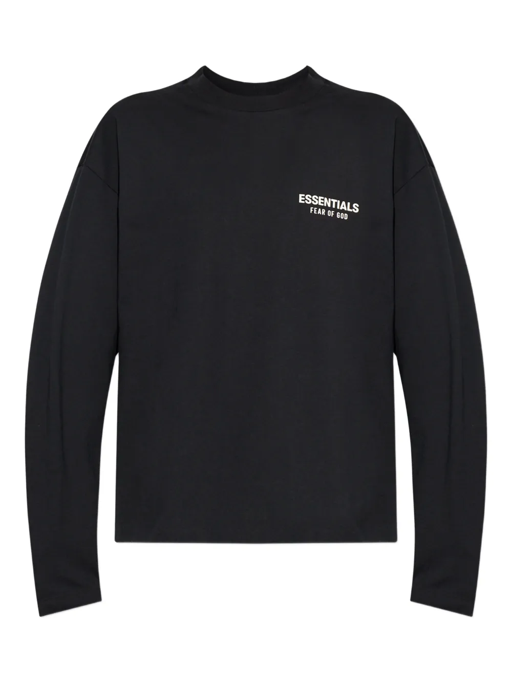 

Футболка с длинными рукавами и логотипом Fear Of God Essentials, черный