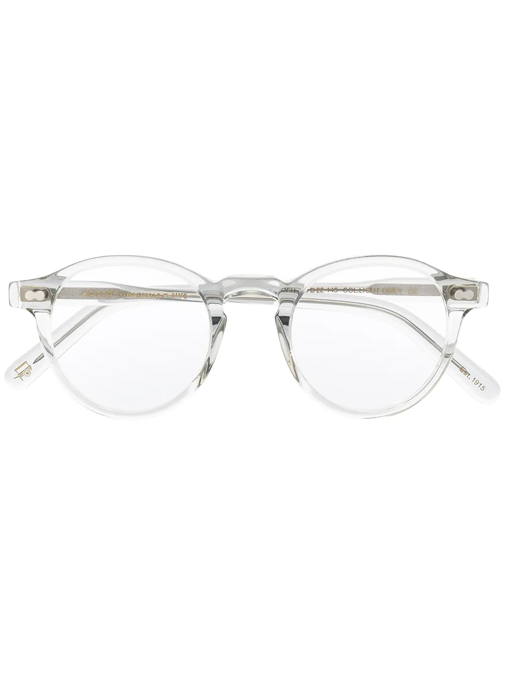 

Очки Miltzen в круглой оправе Moscot, серый