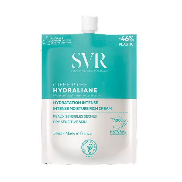 

Успокаивает и увлажняет Creme Riche Hydraliane Laboratoires Svr, 50 ml
