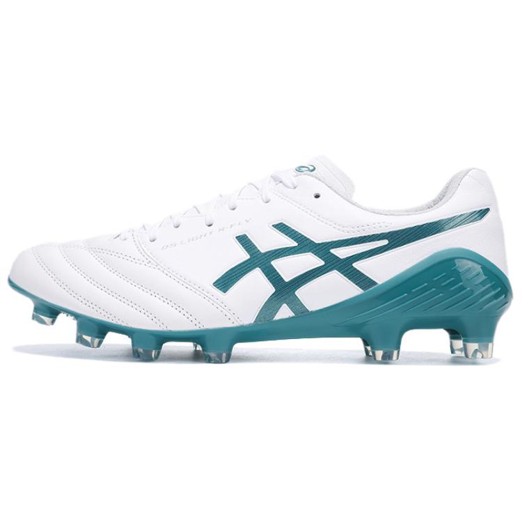 

ASICS Футбольные бутсы DS LIGHT X FLY 5 HG резиновые короткие шипы мужские белые синие