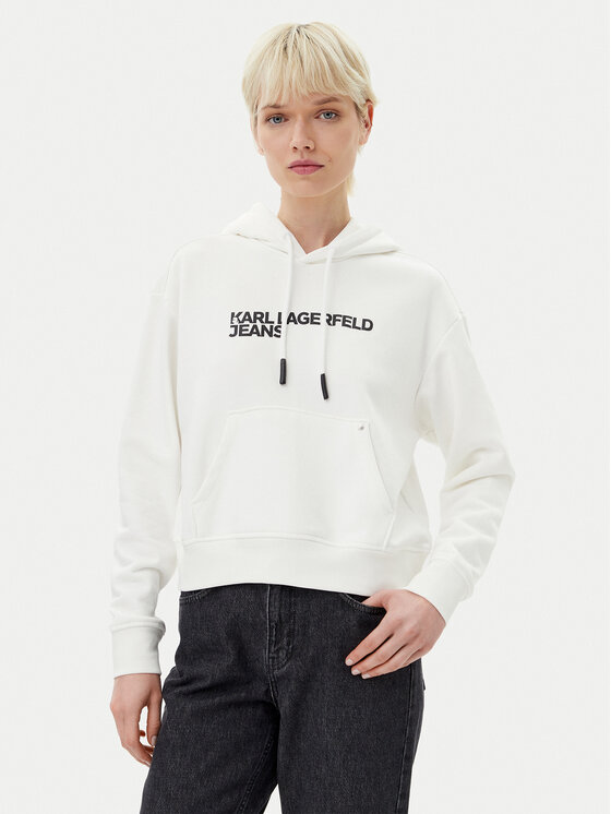 

Толстовка обычного кроя A2W20053 Karl Lagerfeld Jeans, белый