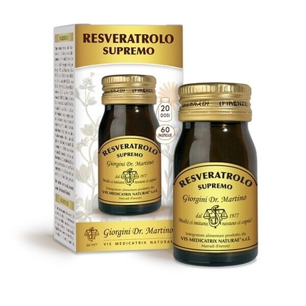 

Supreme Resveratrol Dr. Giorgini 60 таблеток Dr.Giorgini Ser-Vis Srl