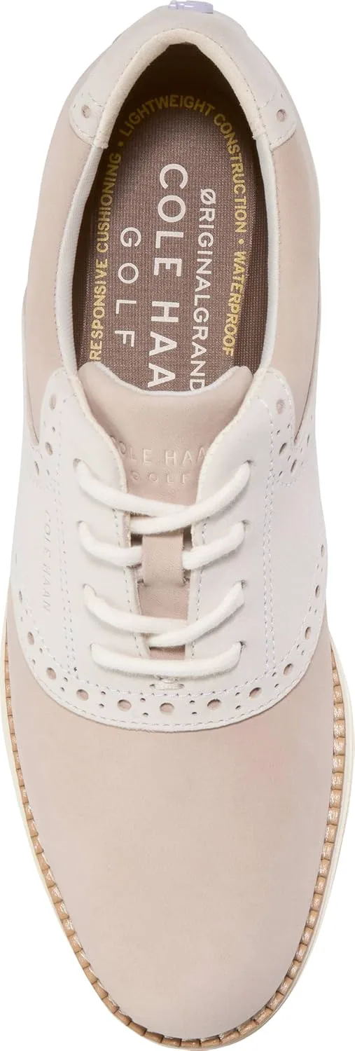 Мужские гольф-кроссовки Cole Haan Originalgrand Saddle, слоновая кость — фото 2