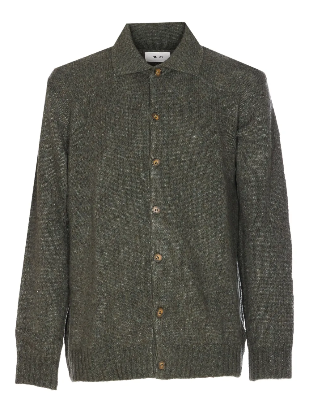 

Кардиган с V-образным вырезом и застежкой на пуговицы NN07, зеленый