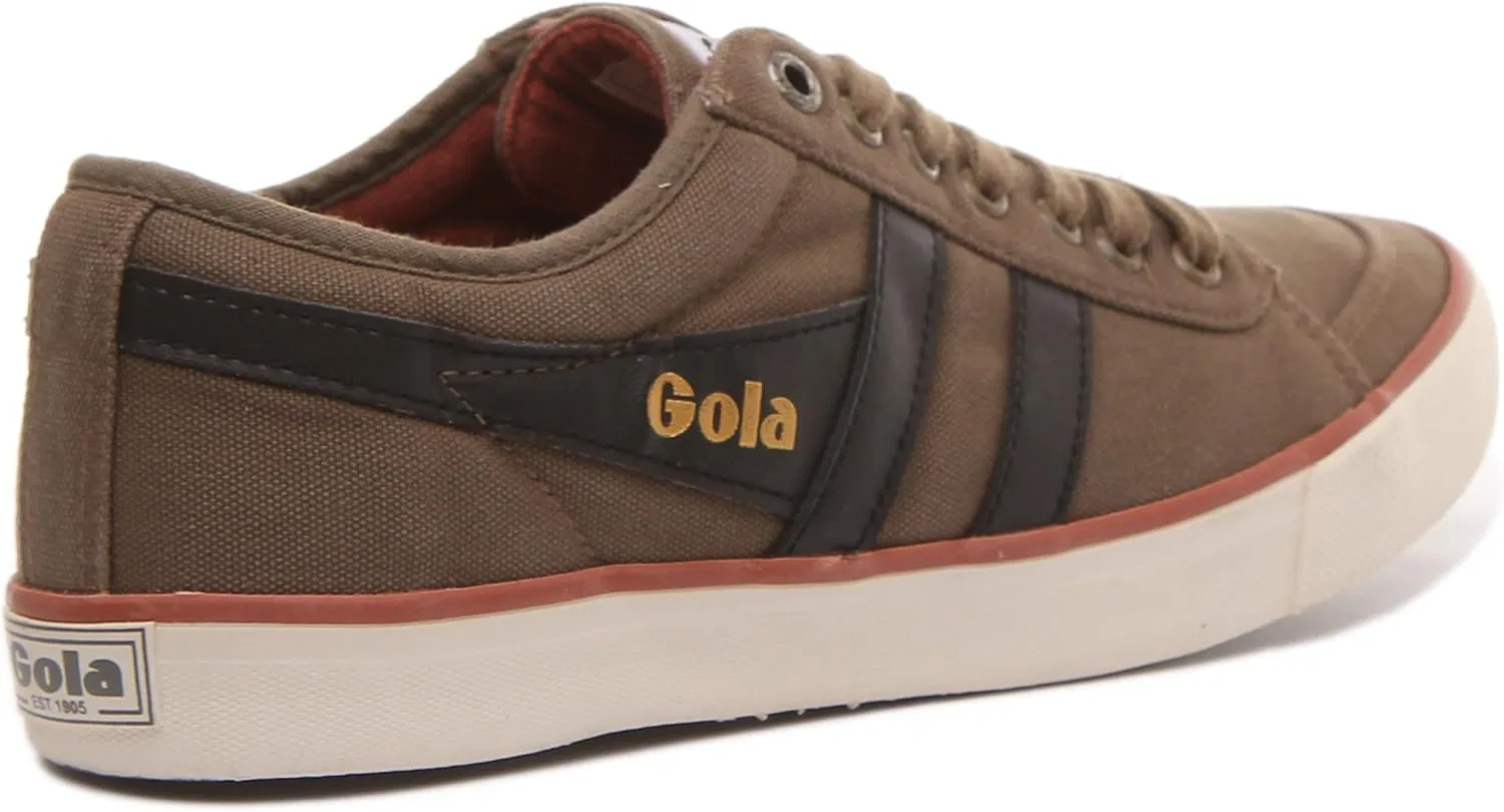 Кроссовки мужские Gola, цвет Green Khaki Black Nb — фото 4