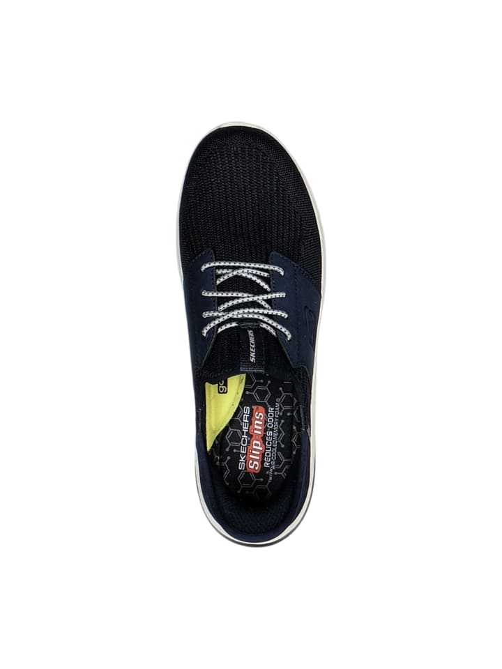 Skechers Низкие кроссовки синего цвета — фото 4