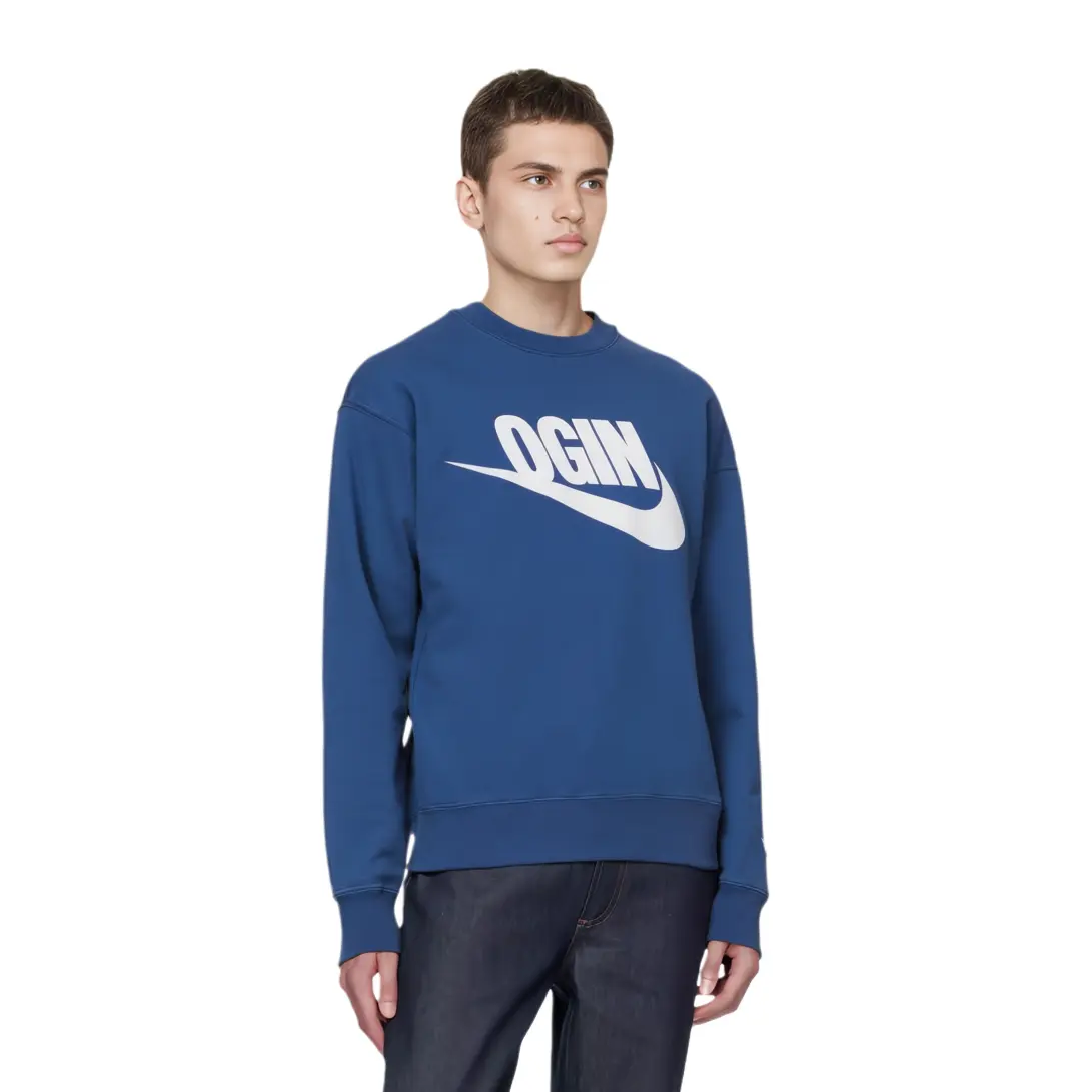 Флисовая толстовка X Nigo NRG эксклюзив для Азии Nike, синий — фото 4