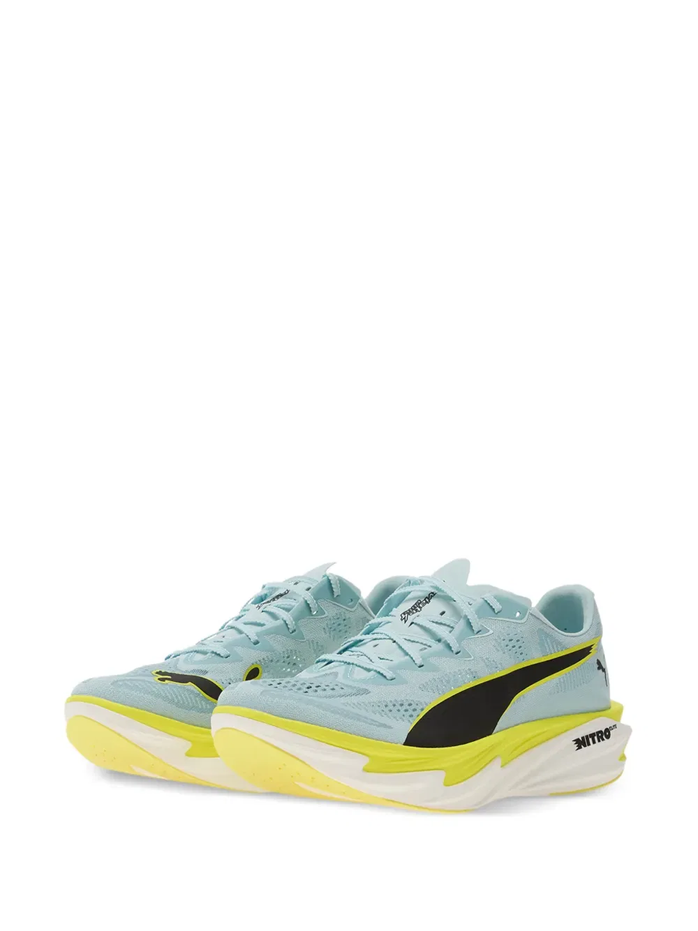 Кроссовки Deviate Nitro Elite 4 на шнуровке Puma, синий — фото 2