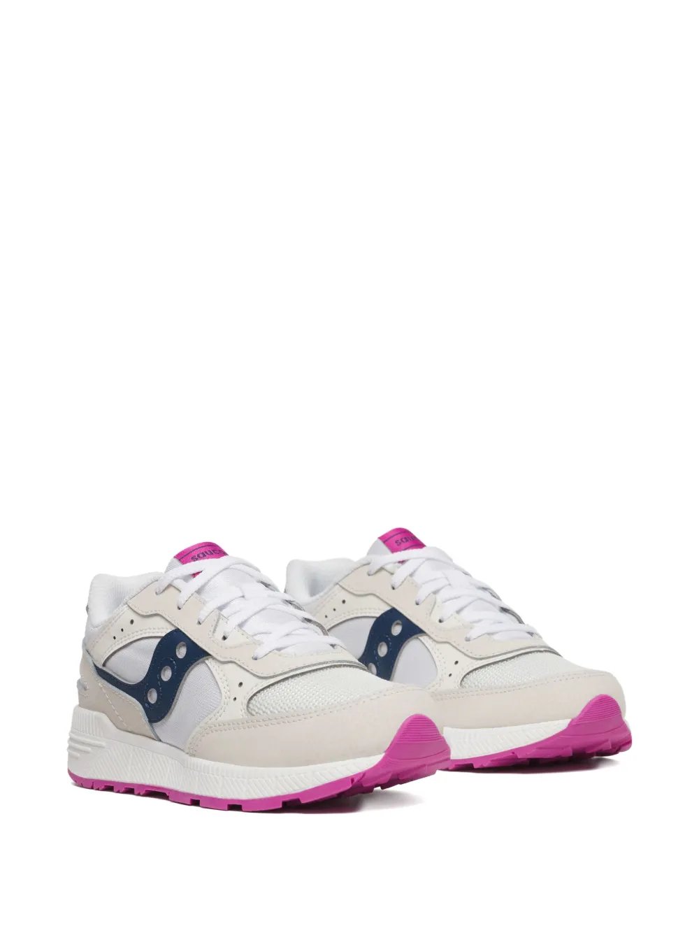Кроссовки Eclipse KDZ с сетчатыми вставками Saucony Kids, белый — фото 2