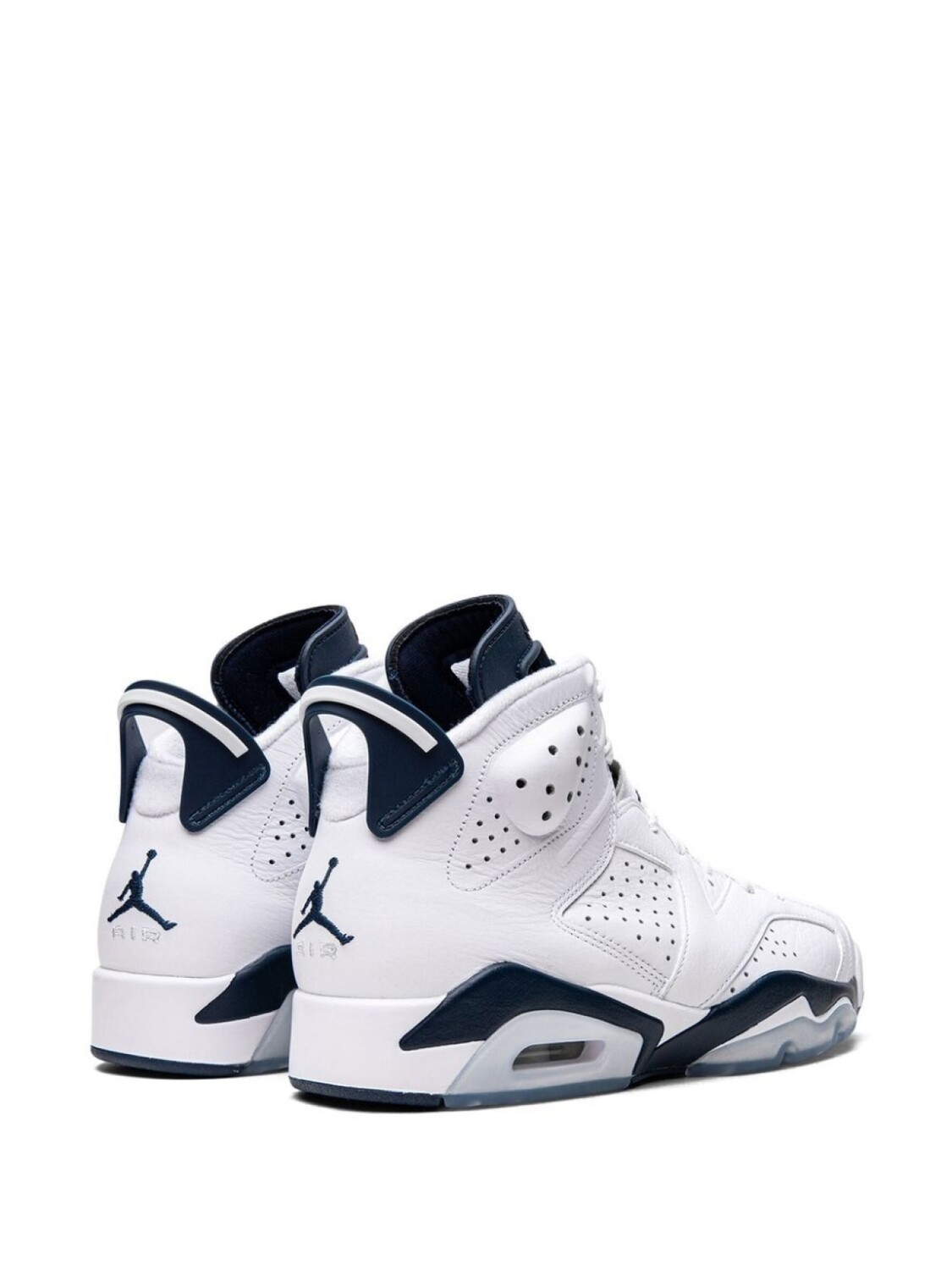 Jordan кроссовки Air Jordan 6 Retro Midnight Navy 2022, белый — фото 3