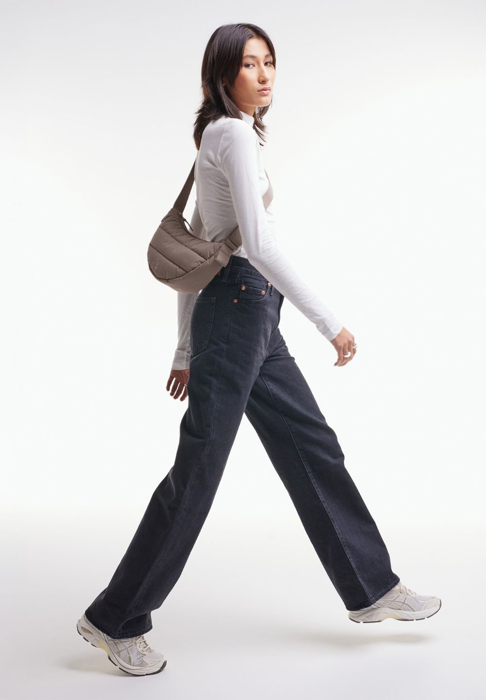 

Сумка через плечо PUFFER MOON BAG GOT BAG, бежевый
